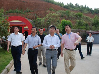 南平市市長裴金佳到我公司檢查工作