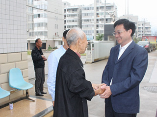 建甌市委書記余建坤到我公司指導(dǎo)工作