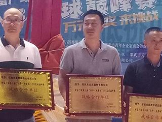 雙龍戲珠酒業(yè)祝賀財富廣場第三屆3V3籃球巔峰賽圓滿成功！